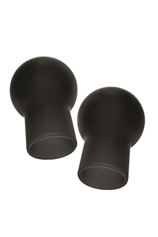Nipple Play Silicone Advanced Nipple Suckers -  Black SE2644502