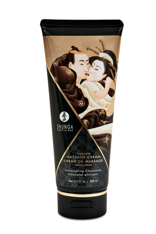 Kissable Massage Cream - Intoxicating Chocolate - 7 Fl. Oz. / 200 ml SHU4109