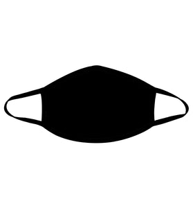 All Black Face Mask With Black Trim NN-MSKM-BLABLA