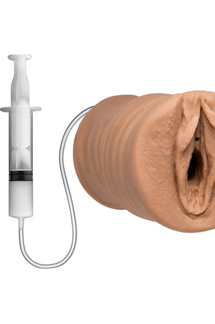 Squirt It - Squirting Pussy Stroker With Joy Juice - Caramel DJ0683-51-BX