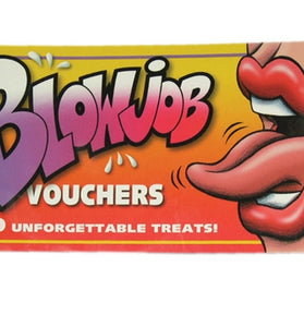 Blow Job Vouchers OZ-VB-02E