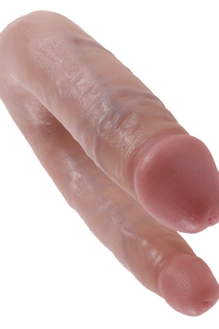 King Cock Small Double Trouble - Flesh PD5513-21