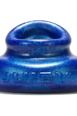 Juicy Pumper Fatty Cockring - Blue Balls OX-1227-BLB