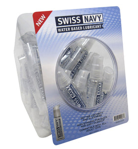 Swiss Navy Water-Based 1oz 50ct Fishbowl MD-SNWB1OZ50