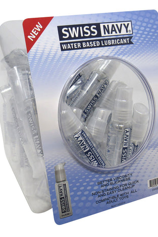 Swiss Navy Water-Based 1oz 50ct Fishbowl MD-SNWB1OZ50