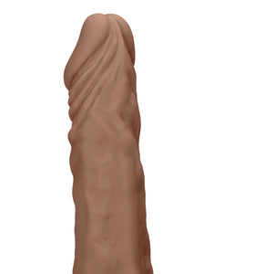 7 Inch Dong With Testicles - Tan SH-REA094TAN