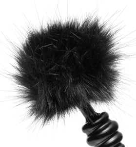 Black Bunny Tail Anal Plug FR-AE563