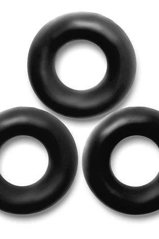 Fat Willy 3-Pack Jumbo C-Rings - Black OX-3065-BLK