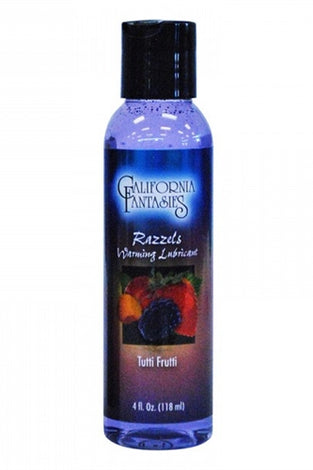 Razzels Warming Lubricant - Tutti Frutti - 4 Oz. CF-RTF-04