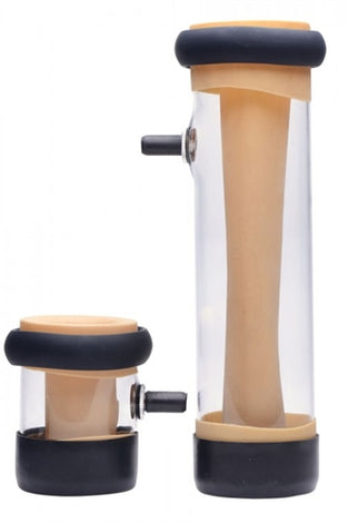 Love Botz the Milker Duel Cylinder Deluxe  Stroking Machine LB-AE371