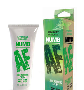 Numb Af- Spearmint Flavored Anal Numb Cream -  1.5 Oz (44 ml) LG-BT605