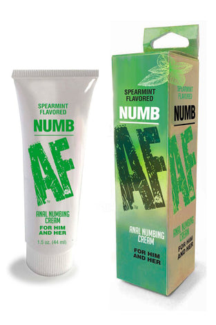 Numb Af- Spearmint Flavored Anal Numb Cream -  1.5 Oz (44 ml) LG-BT605
