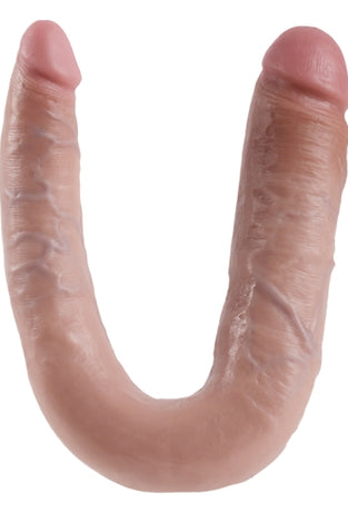 King Cock Double Trouble - Large - Flesh PD5515-21