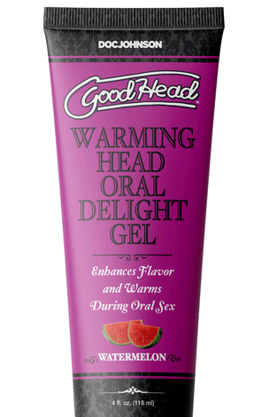 Goodhead - Warming Head Oral Delight Gel -  Watermelon - 4 Fl. Oz. DJ1361-14-BU