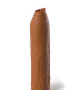 Fantasy X-Tensions Elite Uncut 7 Inch Extension  Sleeve - Tan PD4154-22