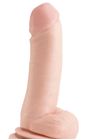 Basix Rubber Works 8 Inch Suction Cup Dong - Flesh PD4308-21