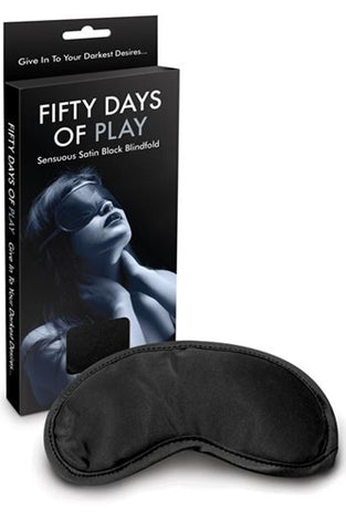Fifty Days of Play - Blindfold - Black CC-USFIFTYDAYBF