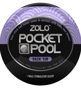 Pocket Pool Rack Em ZOLO-PP-RE