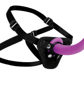 Navigator Silicone G-Spot Dildo With Harness SU-AF216