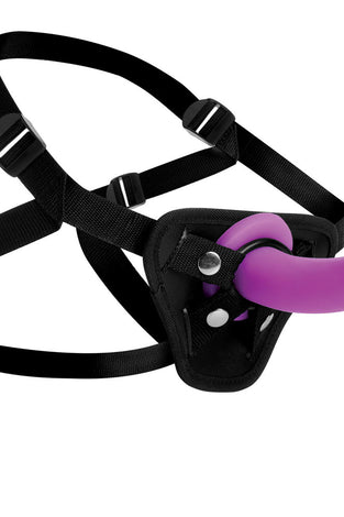 Navigator Silicone G-Spot Dildo With Harness SU-AF216