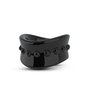 Stay Hard - Beef Ball Stretcher - 1.5 Inch  Diameter - Black BL-93325