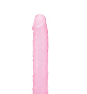 Adam and Eve Pink Jelly Slim Dildo - Pink AE-DQ-6420-2