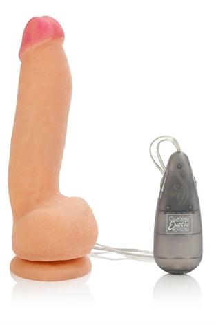 Max Vibrating Cock and Balls - Natural SE0157013