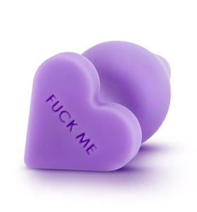 Naughtier Candy Hearts - Fuck Me - Purple BL-95720