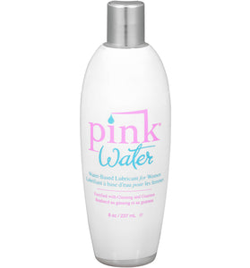 Pink Water Based Lubricant for Women 8 Oz Flip Top Bottle PNK-PW-8