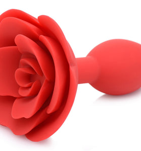 Booty Bloom Silicone Rose Anal Plug - Medium MS-AG613-MED