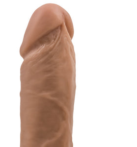 Dr. Skin Silicone - Dr. Julian - 9 Inch Dildo With Suction Cup - Mocha BL-15637