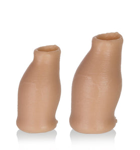 Hood Moreskin Silicone Faux Foreskin - Light Tone - Small/medium OX-1353-SM-L