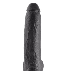 King Cock 9-Inch Cock With Balls - Black PD5508-23