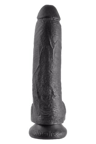 King Cock 9-Inch Cock With Balls - Black PD5508-23