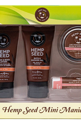 Hemp Seed Mini Mania Travel Set - Isle of You EB-HSMM052
