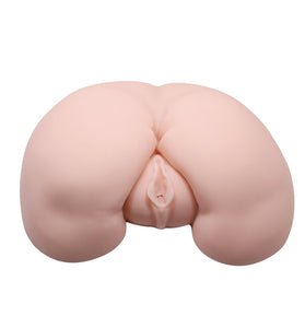 Crazy Bull the Realistic Skin-Like Texture Vagina and Anal Masturbator Busty Butt and  Vibration BM-009023Z-1