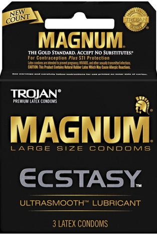 Trojan Magnum Ecstasy - 3 Pack TJ64720