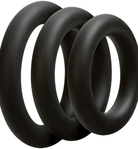 Optimale 3 C Ring Set - Thick - Black DJ0690-04