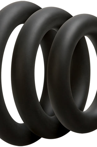 Optimale 3 C Ring Set - Thick - Black DJ0690-04
