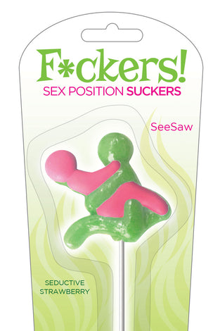 F*Ckers Sex Position Suckers - Seesaw - Seductive Strawberry LG-CP919