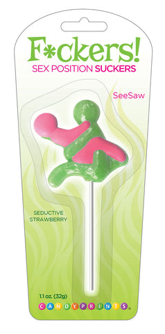 F*Ckers Sex Position Suckers - Seesaw - Seductive Strawberry LG-CP919