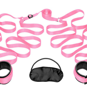 Frisky Pink Bedroom Restraint Kit FR-AD257