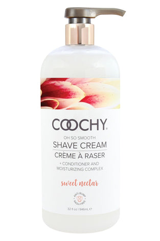 Coochy Oh So Smooth Shave Cream - Sweet Nectar - 32 Fl. Oz. COO1006-32