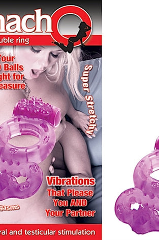 The Macho Double Ring Purple NW2145-2