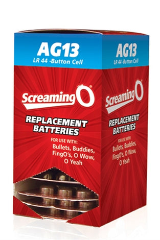 Replacement Batteries AG13 LR44 Button Cell - 12 Piece Display BAT6-110BD
