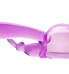 Original Rabbit Dual Stimulation Wand  Attachment - Purple We-Ab935 WE-AD893