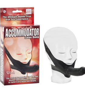 The Original Accomodator Latex Dong - Black SE1514033