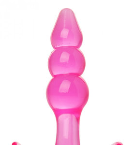 Bubbles Bumpy Starter Anal Plug - Pink TV-AD921