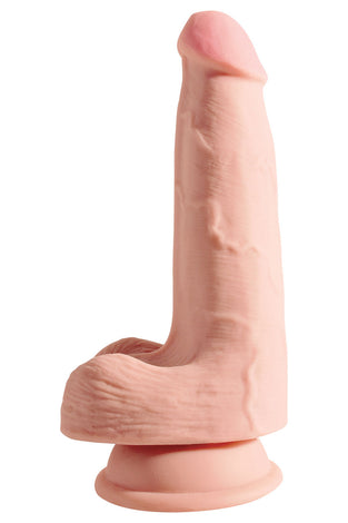 King Cock Plus Triple Density 5 Inch Cock With Balls - Flesh PD5726-21