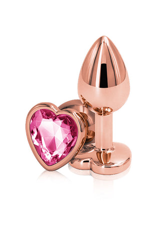 Rear Assets - Rose Gold Heart - Small - Pink NSN0963-14
